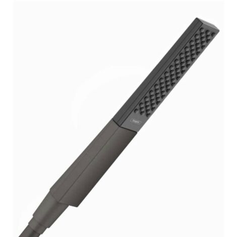Hansgrohe Rainfinity - Doccetta, getto singolo, cromo nero spazzolato 26866340