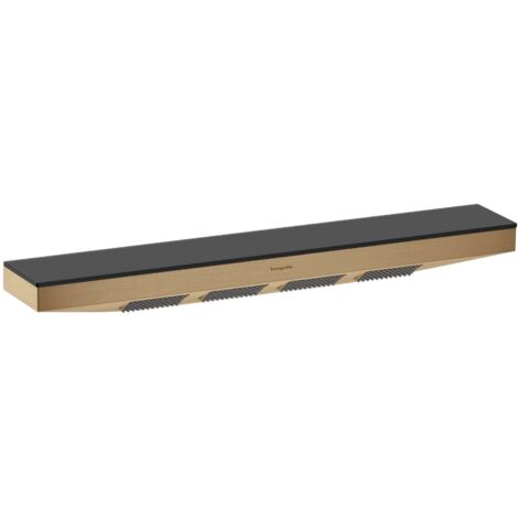 Hansgrohe Rainfinity - Doccia spalle con mensola, bronzo spazzolato 26243140