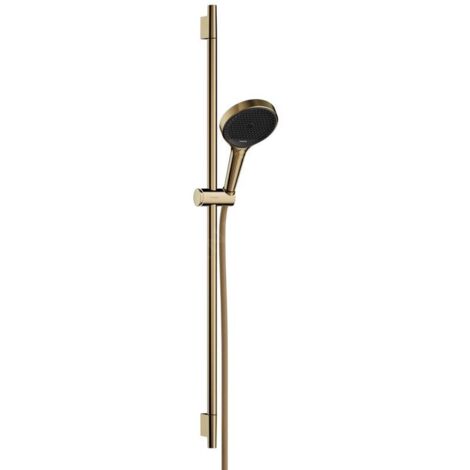 Hansgrohe Rainfinity - Set pomme de douche, barre et flexible, 3 jets, doré 28743990