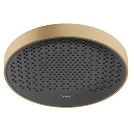 Hansgrohe Rainfinity - Soffione doccia 360, getto singolo, color bronzo spazzolato 26231140