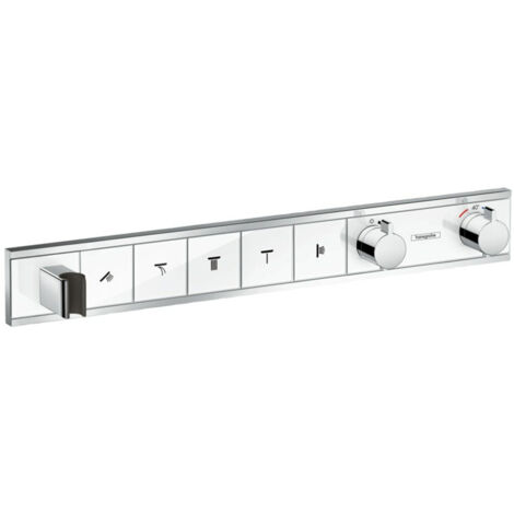 hansgrohe RainSelect Fertigset Unterputz für 5 Verbraucher,