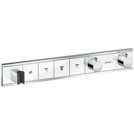 hansgrohe RainSelect Fertigset Unterputzmodell für 4 Verbraucher,