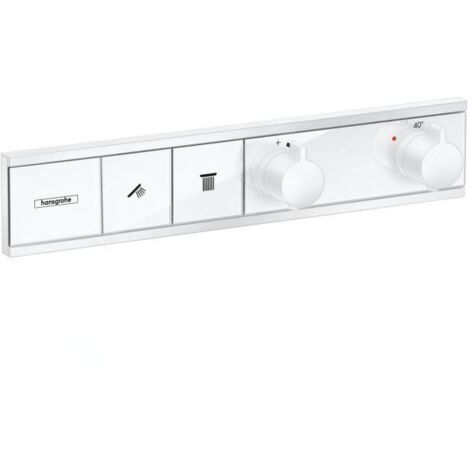Hansgrohe RainSelect - Robinet encastré avec 2 fonctions, blanc mat 15380700