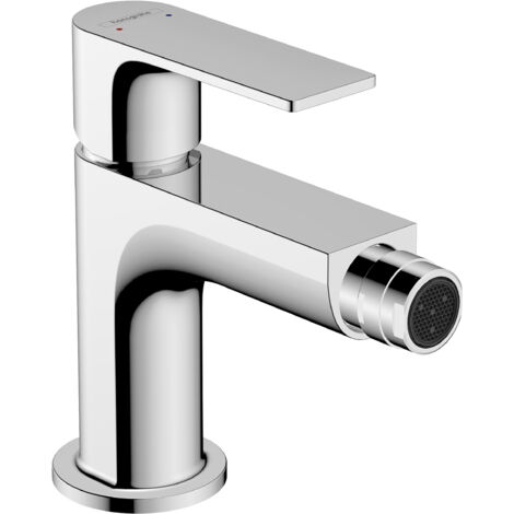 hansgrohe Rebris E mezclador monomando de bidé con desagüe