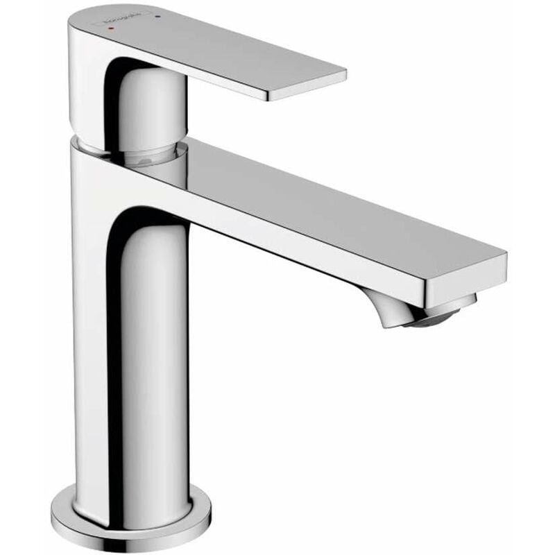 Hansgrohe - Rebris e - Miscelatore da lavabo, con sistema di scarico, cromo 72557000