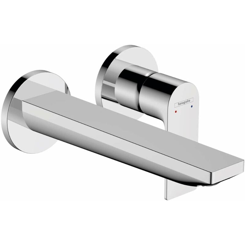 Hansgrohe - Rebris e - Miscelatore ad incasso per lavabo, montaggio a 2 fori, cromo 72568000