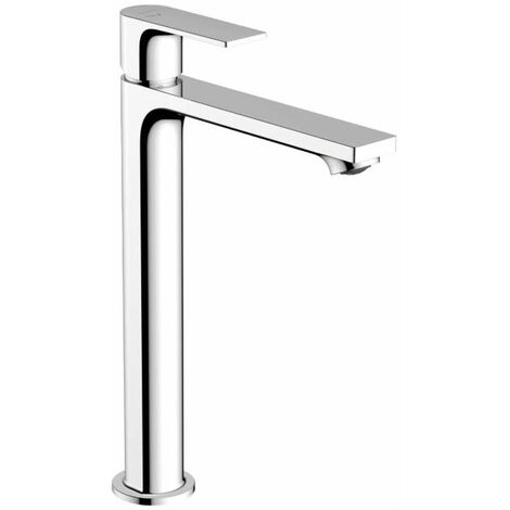 Hansgrohe Rebris E - Miscelatore per lavabo da appoggio, CoolStart, cromo 72583000