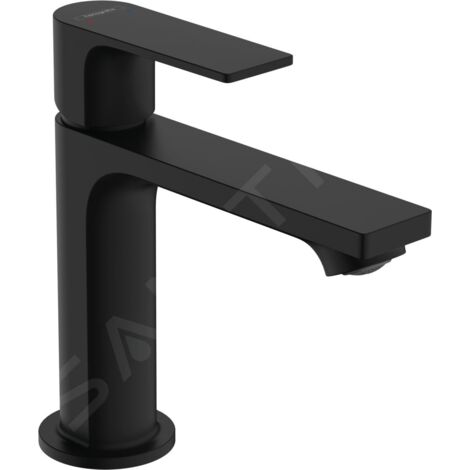 Hansgrohe Rebris E - Mitigeur de lavabo avec vidage, noir mat 72557670