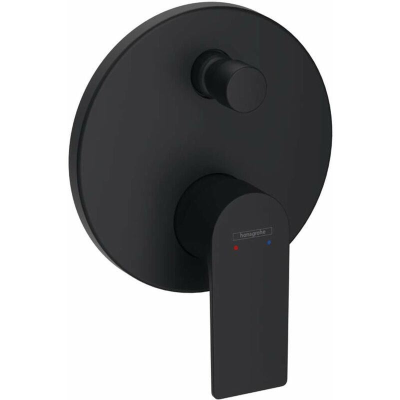 Hansgrohe Rebris E - Mitigeur de baignoire encastré, noir mat 72468670