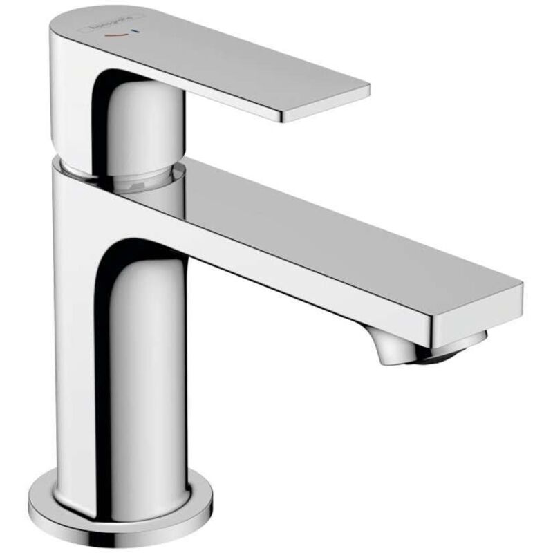 Hansgrohe Rebris E Single lever basin mixer 80 CoolStart with pop-up waste set - Chrome - 72553000