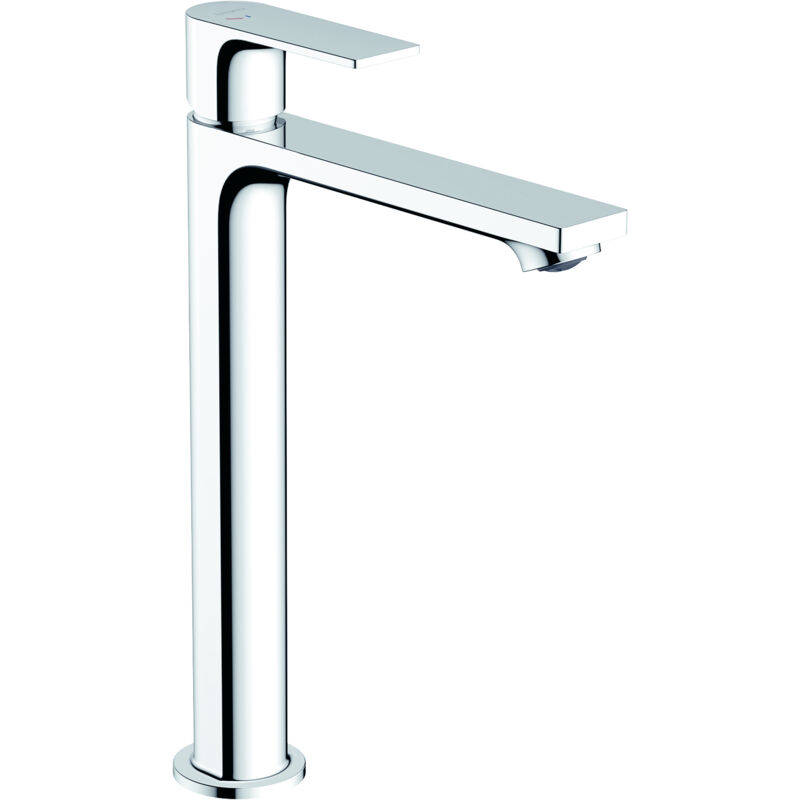 Hansgrohe Rebris E Single lever basin mixer 240 CoolStart for washbowls without waste set - Chrome - 72583000