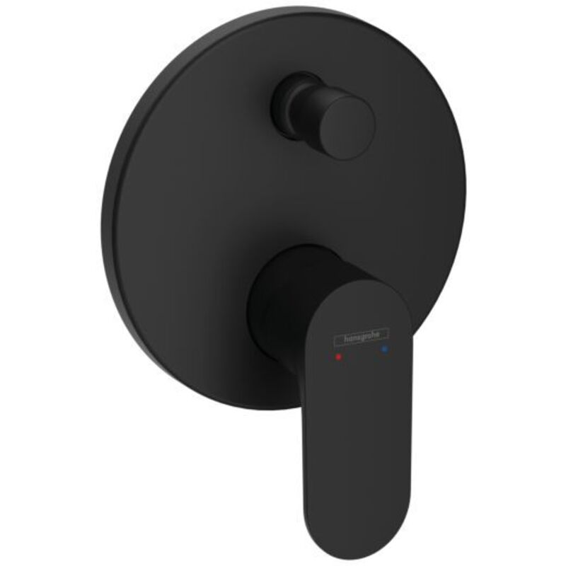 Rebris s - Mitigeur de baignoire encastré, noir mat 72466670 - Hansgrohe