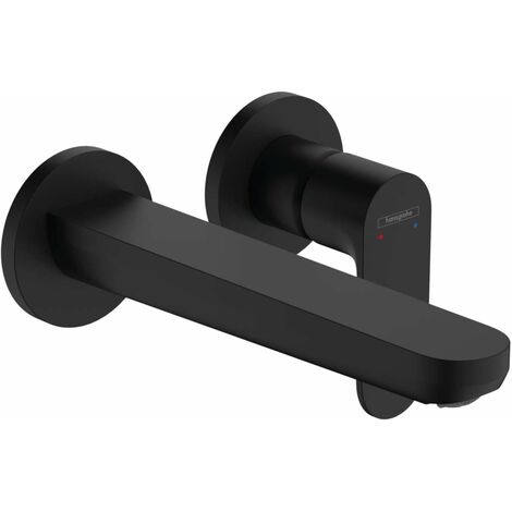 Hansgrohe Rebris S - Miscelatore ad incasso per lavabo, montaggio a 2 fori, nero opaco 72528670