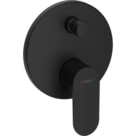 Hansgrohe Rebris S - Miscelatore ad incasso per vasca da bagno, nero opaco 72467670