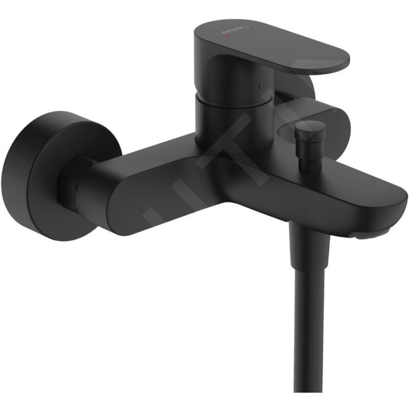 Rebris s - Mitigeur de baignoire, 2 sorties, noir mat 72443670 - Hansgrohe