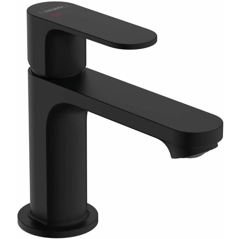 Hansgrohe - Rebris s - Mitigeur de lavabo avec garniture de vidage, CoolStart, noir mat 72584670