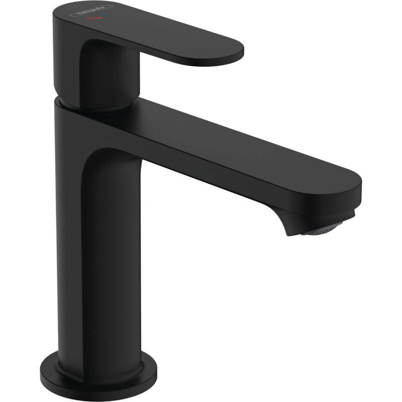 Hansgrohe Rebris S Single lever basin mixer 110 CoolStart without waste set - Matt Black - 72520670