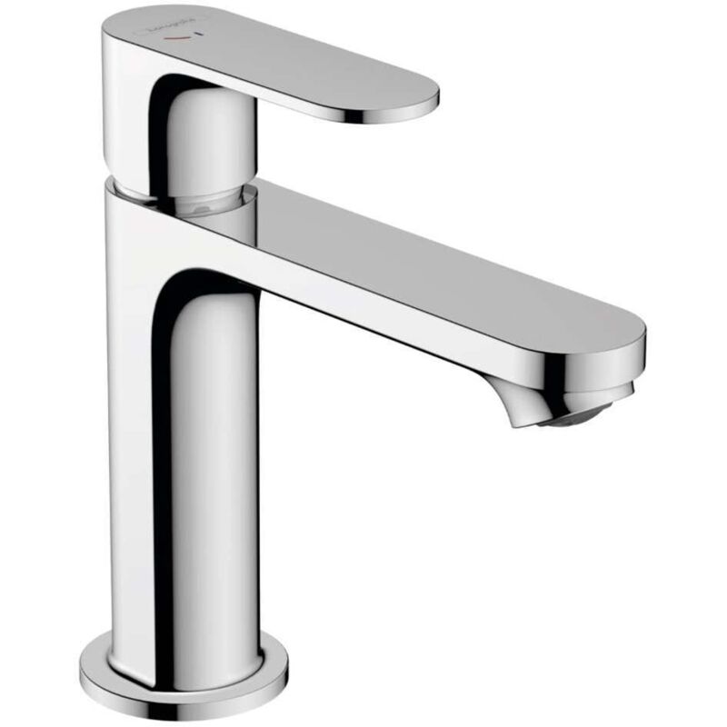 Hansgrohe Rebris S Single lever basin mixer 110 CoolStart with metal pop-up waste set - Chrome - 72527000