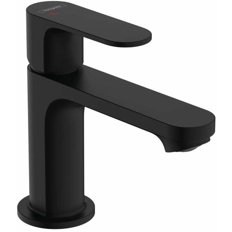 Hansgrohe - Rebris s - Mitigeur de lavabo avec vidage, CoolStart, EcoSmart, noir mat 72586670
