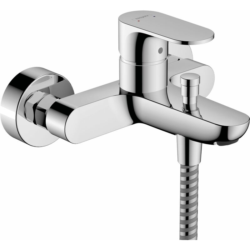 Rebris s Single Lever Bath Mixer For Exposed Installation Chrome 72440000 - Chrome - Hansgrohe