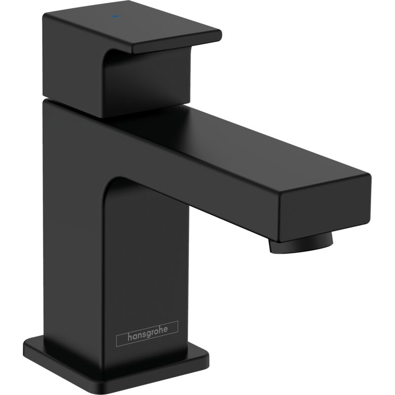 Hansgrohe Vernis Shape Pillar tap 70 for cold water without waste set - Matt Black - 71592670