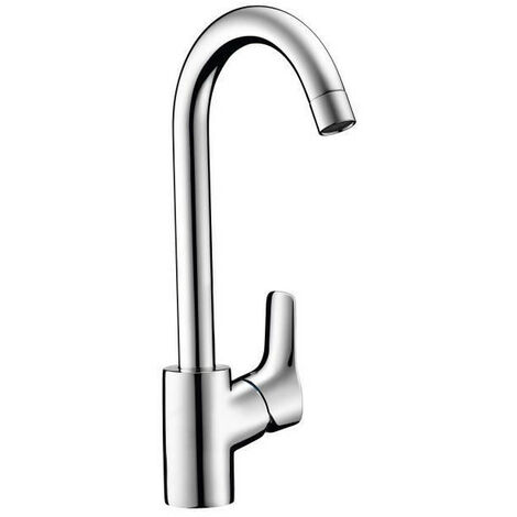 HANSGROHE Robinet mitigeur de cuisine MySport - Sans douchette - Taille L - Chromé - 13862000