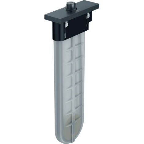 Hansgrohe sBox - Set de finition de baignoire pour douchette à main, sBox, chrome noir brossé 28010340