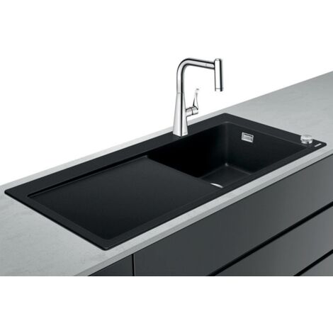 hansgrohe Select 220 Spülencombi 450 mit Abtropffläche C51-F450-03 chrom