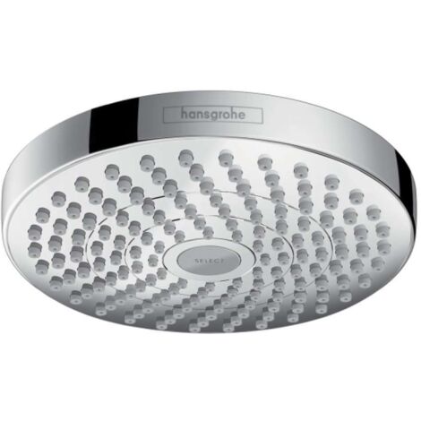 hansgrohe Select S ducha mural 2jet, D 180mm, cromo, EcoSmart,