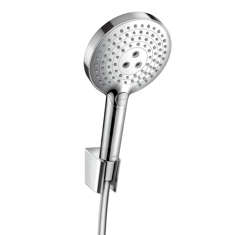 Hansgrohe - Raindance Select s - Douchette 120, 3 jets, avec accessoires, chrome 26721000