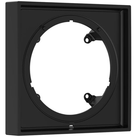 hansgrohe Shower Select Comfort E Verlängerungsrosette eckig 22mm, Mattschwarz