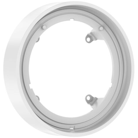hansgrohe Shower Select Comfort S Verlängerungsrosette rund 22mm, Mattweiß