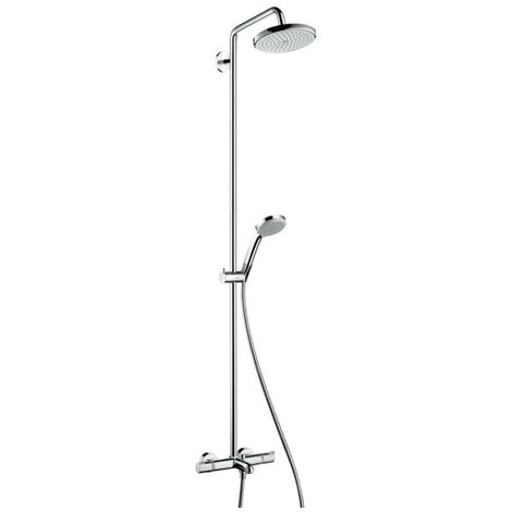 Hansgrohe Croma 220 Colonne De Douche Avec Mitigeur De Baignoire Thermostatique 27223000