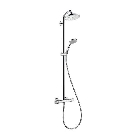 Hansgrohe Showerpipe Croma 220, bras de douche 400 mm pivotant (27185000)