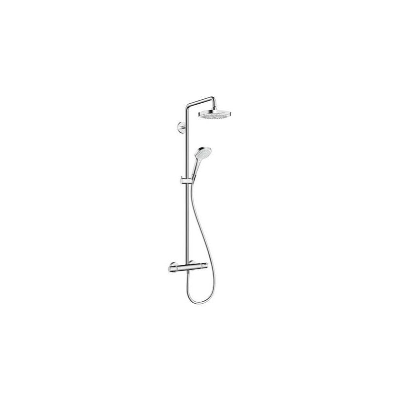 Croma Select Showerpipe Colonne de douche 180 2jet avec mitigeur thermostatique - Hansgrohe