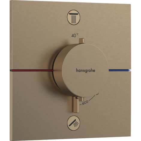 hansgrohe ShowerSelect Comfort E thermostat, encastré, 2