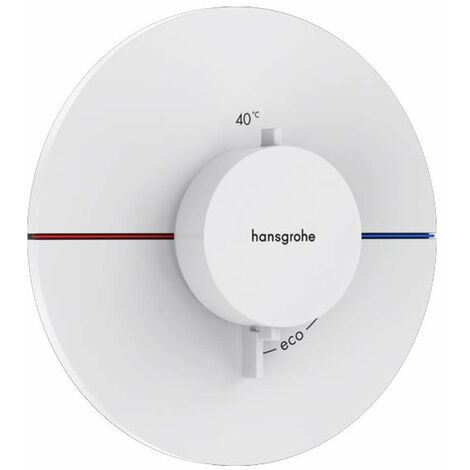 Hansgrohe ShowerSelect Comfort - Miscelatore termostatico ad incasso, bianco opaco 15559700