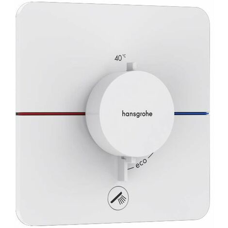 Hansgrohe ShowerSelect Comfort - Miscelatore termostatico ad incasso, bianco opaco 15589700