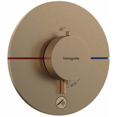 Hansgrohe ShowerSelect Comfort - Miscelatore termostatico ad incasso, bronzo spazzolato 15562140
