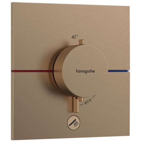 Hansgrohe ShowerSelect Comfort - Miscelatore termostatico ad incasso, bronzo spazzolato 15575140