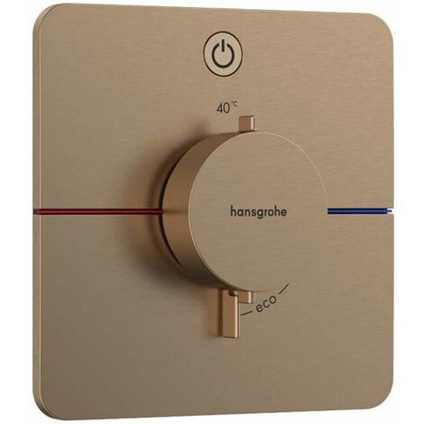 Hansgrohe ShowerSelect Comfort - Miscelatore termostatico ad incasso, bronzo spazzolato 15581140