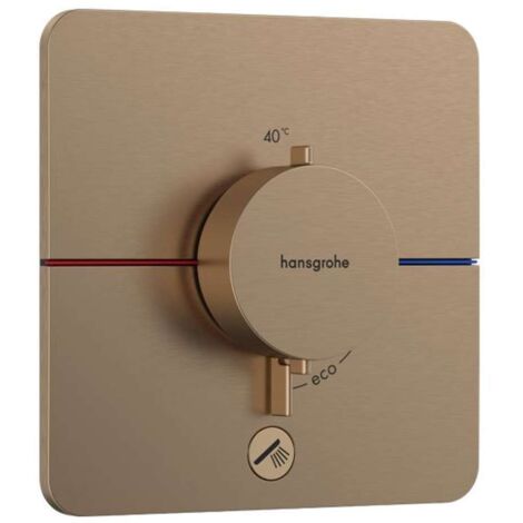 Hansgrohe ShowerSelect Comfort - Miscelatore termostatico ad incasso, bronzo spazzolato 15589140