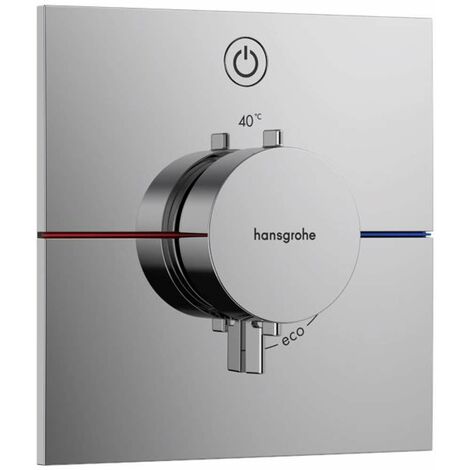 Hansgrohe ShowerSelect Comfort - Miscelatore termostatico ad incasso, cromo 15571000