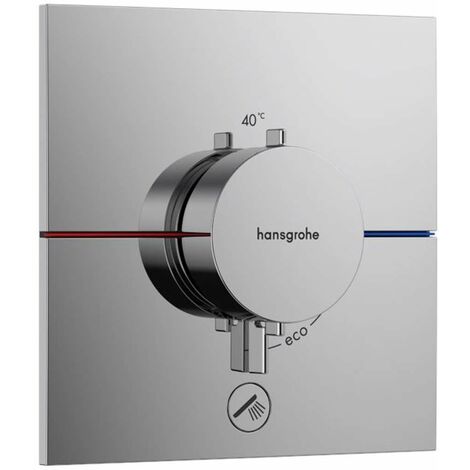 Hansgrohe ShowerSelect Comfort - Miscelatore termostatico ad incasso, cromo 15575000