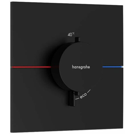 Hansgrohe ShowerSelect Comfort - Miscelatore termostatico ad incasso, nero opaco 15574670