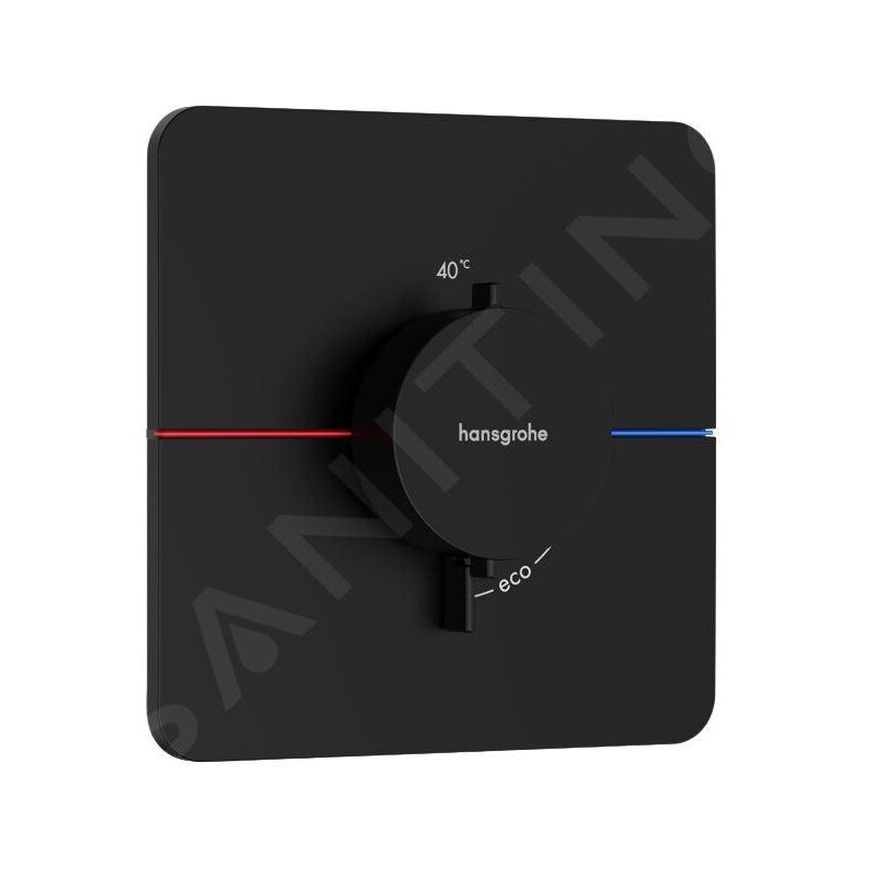 Hansgrohe - ShowerSelect Comfort - Mitigeur thermostatique encastré, noir mat 15588670