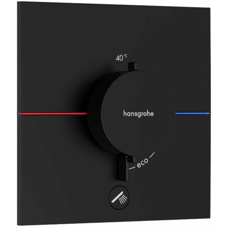 Hansgrohe - ShowerSelect Comfort - Mitigeur thermostatique encastré, noir mat 15575670