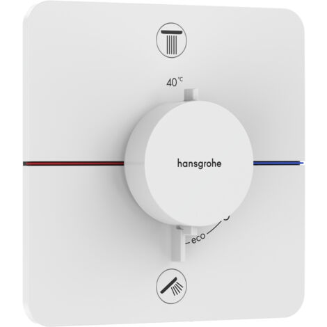 hansgrohe ShowerSelect Comfort Q thermostat, encastré, 2