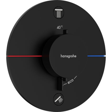 hansgrohe ShowerSelect Comfort S thermostat, encastré, 2