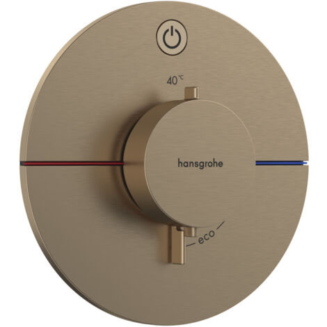 Hansgrohe ShowerSelect Comfort - Unterputz-Thermostatarmatur, Bronze gebürstet 15553140